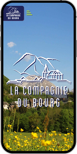 Réalisation de l'identité visuelle et du site de La Compagnie du Bourg